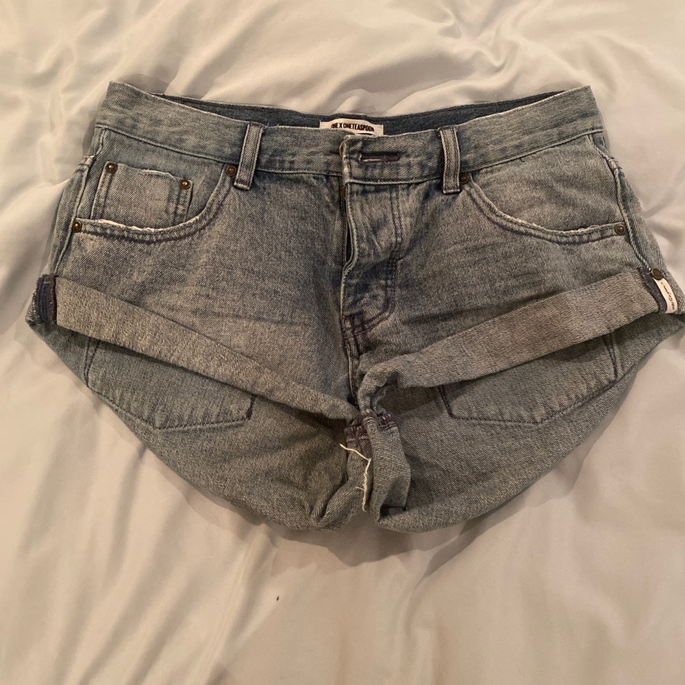 One Teaspoon Jean Shorts